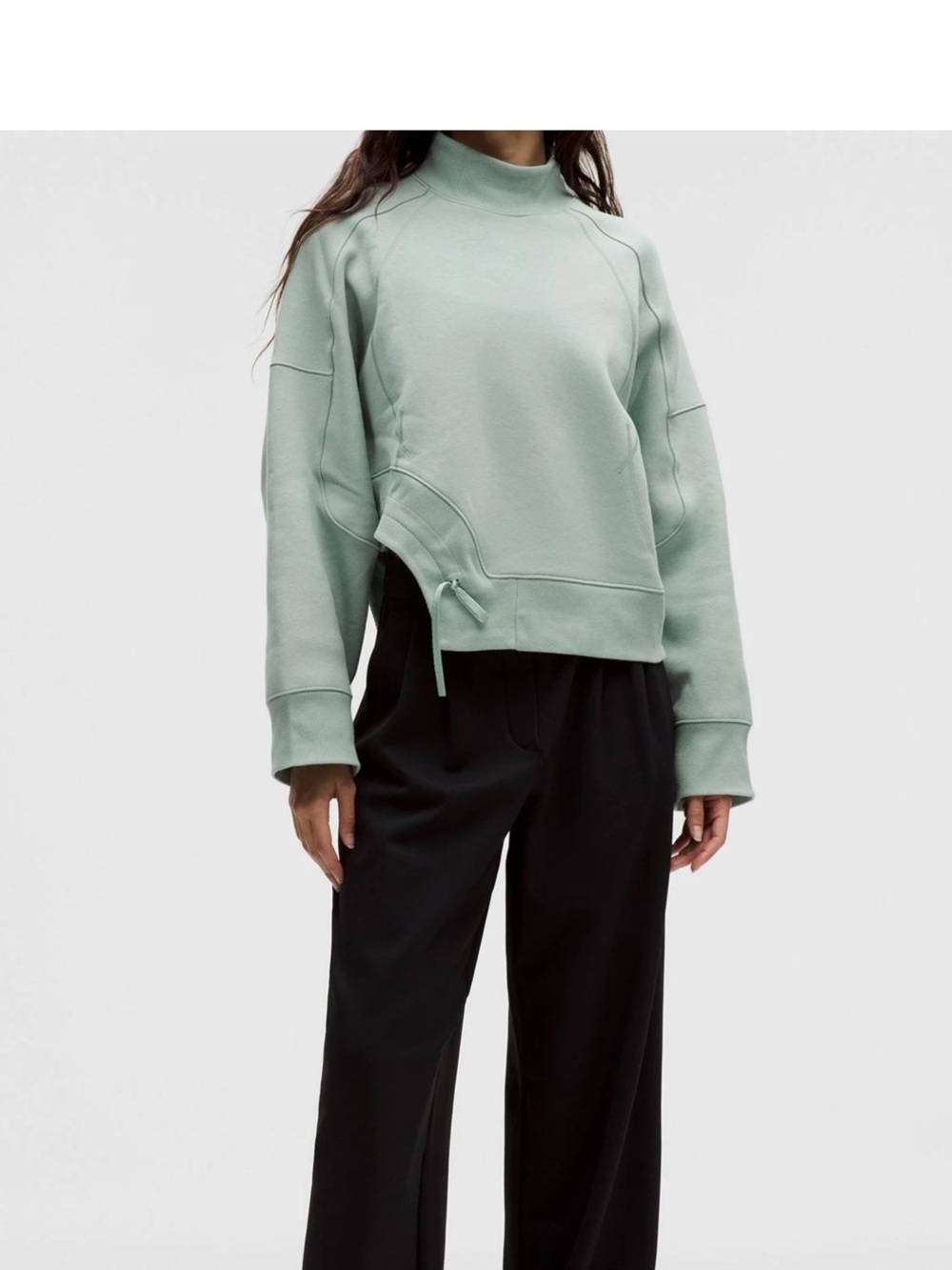 Lululemon Plush Fleece Curved Hem Pullover